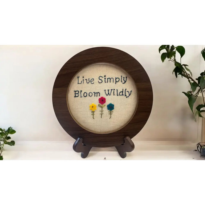 Live Simply Bloom Wildly