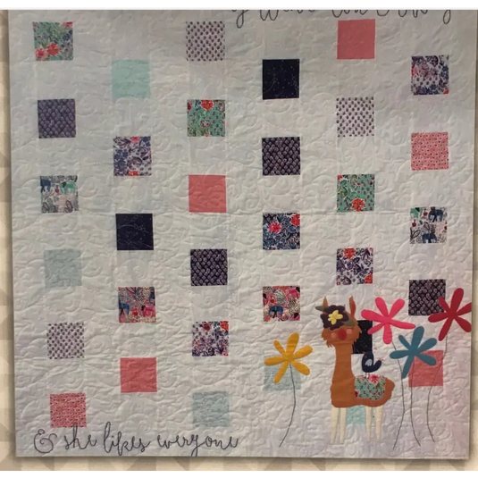 LLama LLove Pattern - Pattern - Default