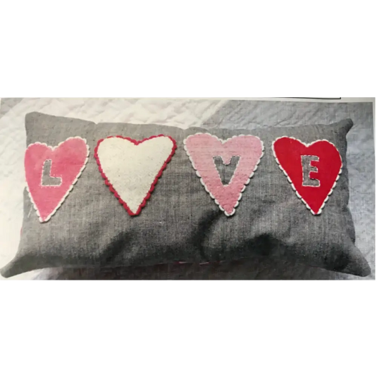 Love Hearts Pillow - Default