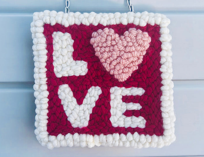 LOVE Little Punch Wall Hanging