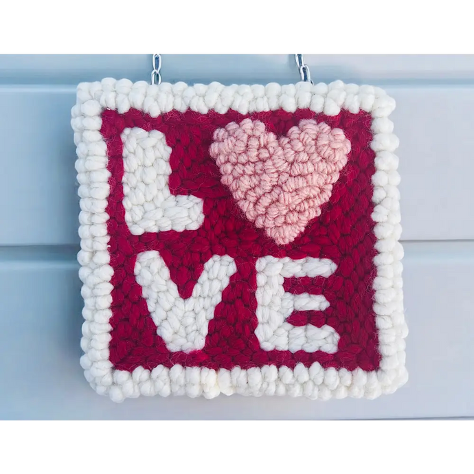 LOVE Little Punch Wall Hanging