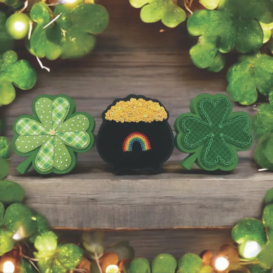 Lucky Treasure Shelf Sitters