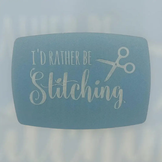 Magnetic Keeper-I’d Rather Be Stitching - Rain