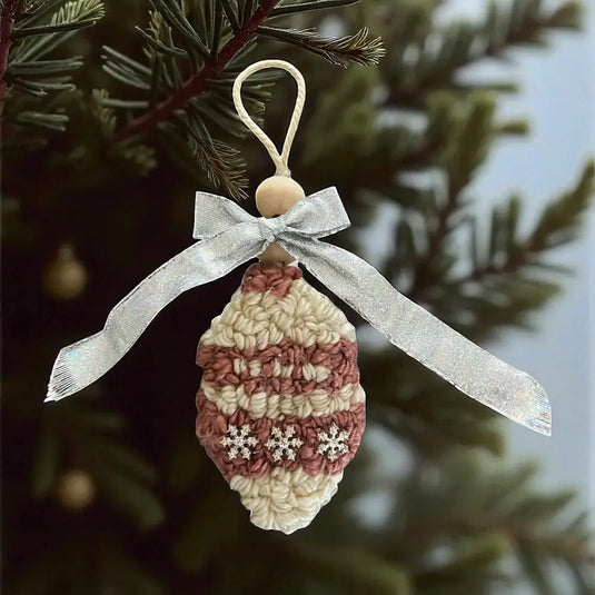 Mauve Ornament