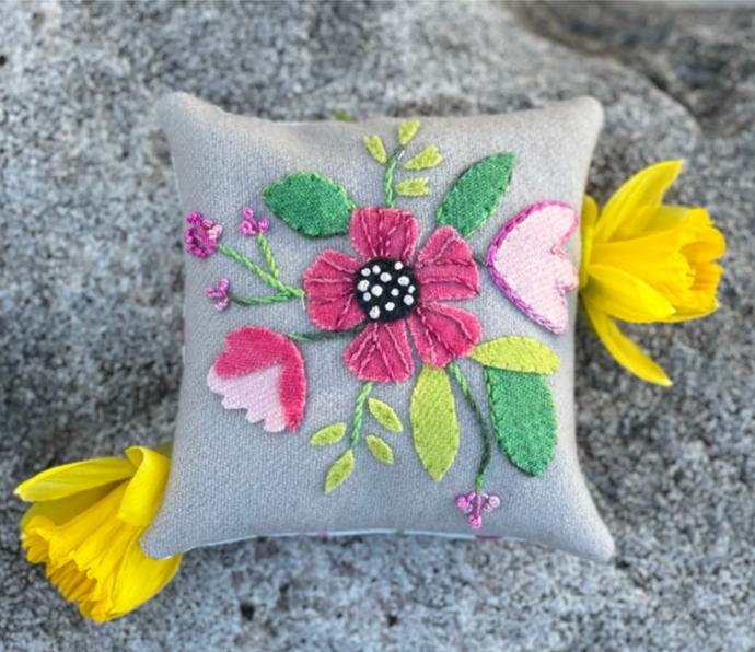 May Flowers Pincushion Kit