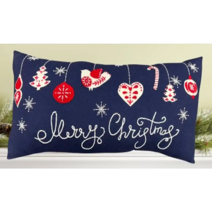 Midnight Christmas Pillow - Default