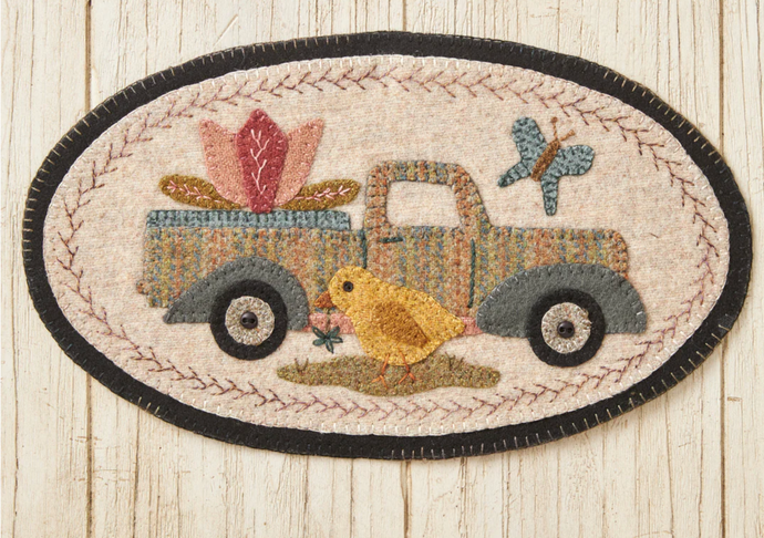 Mini Vintage Truck Thru the Year- April
