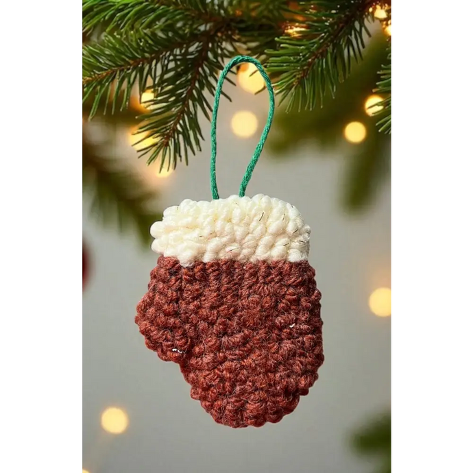 Mitten Punched Ornament