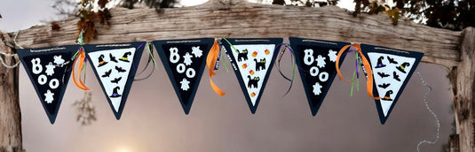 Moonlit Boo Magnetic Garland