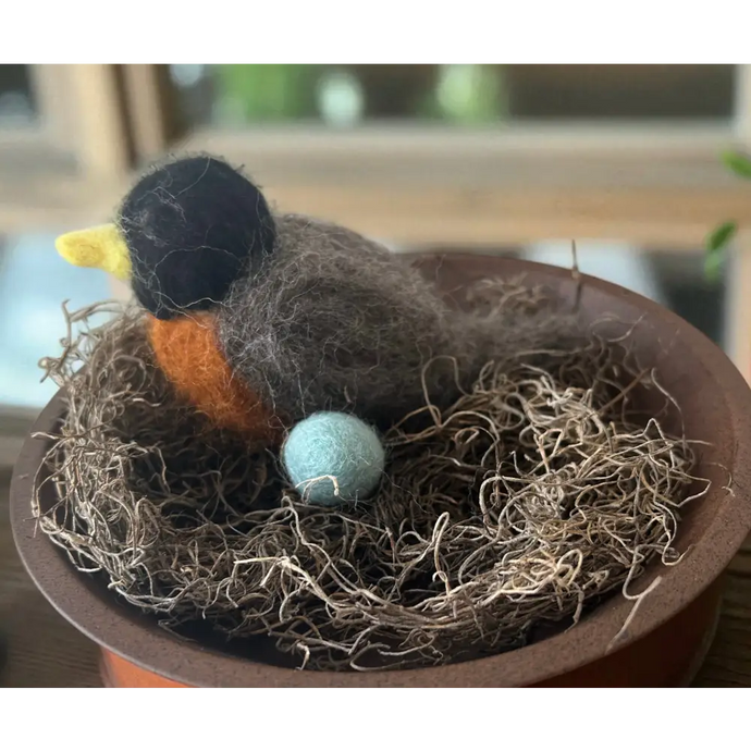 Needle Felted Robin
