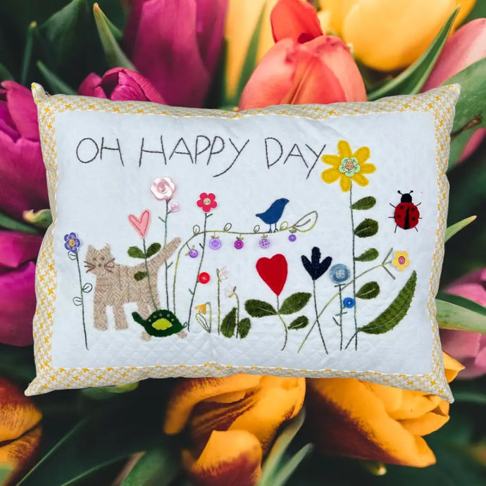 Oh Happy Day Kit and Pattern - Kit with Pattern