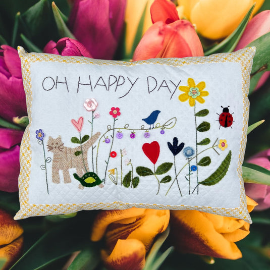 Oh Happy Day Kit and Pattern - Kit with Pattern