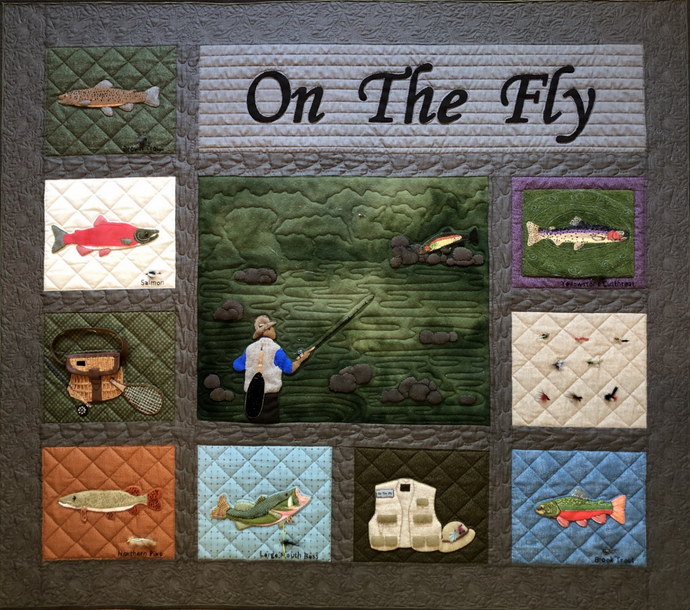 On the Fly Pattern - Block of the Month - Default
