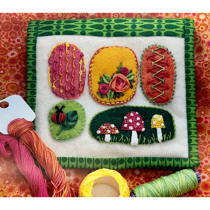 Pebble Garden Needlebook
