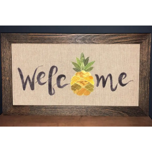 Pineapple Welcome - Kit with Pattern - Default