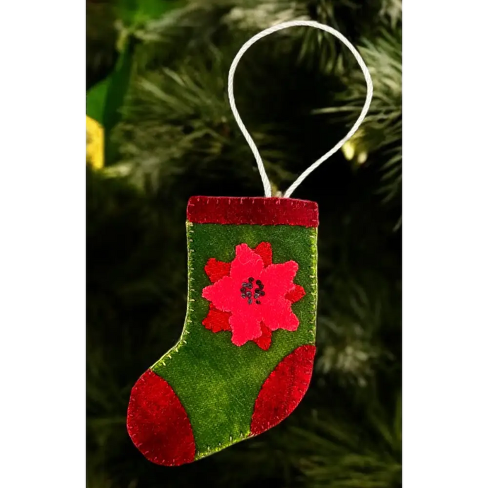 Poinsettia Ornament