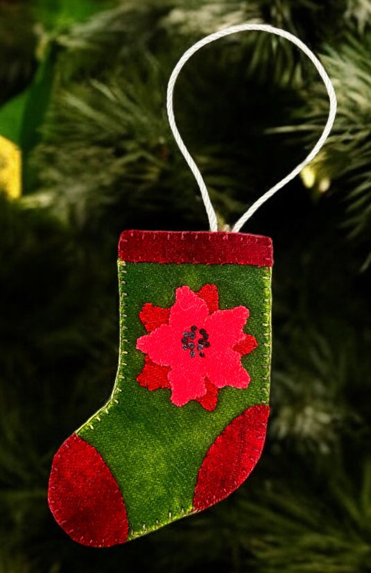 Poinsettia Ornament