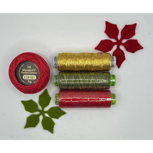 Poinsettia Ornament Thread Pack - Regular - Default