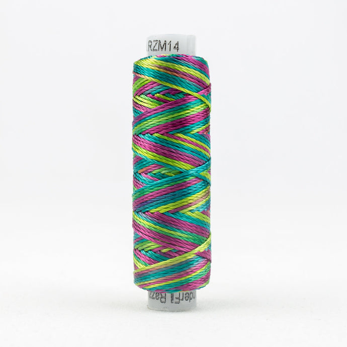 Razzle-Urban-Garden-14 - 8, Green, Pink, Blue, Thread - Default