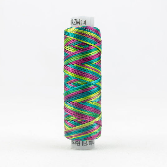 Razzle-Urban-Garden-14 - 8, Green, Pink, Blue, Thread - Default