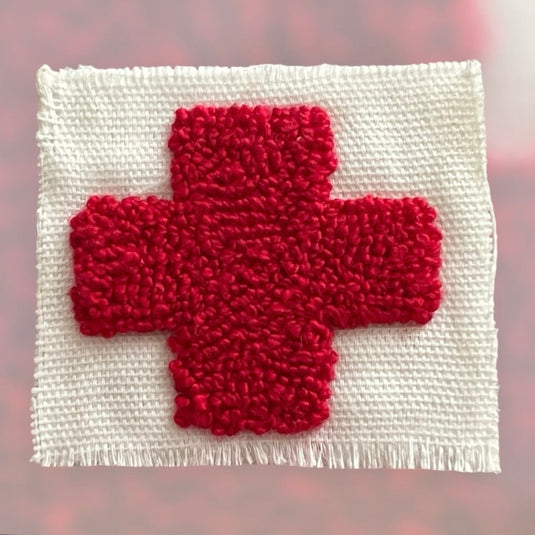Red Cross Health Magnet