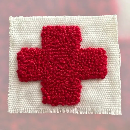 Red Cross Health Magnet