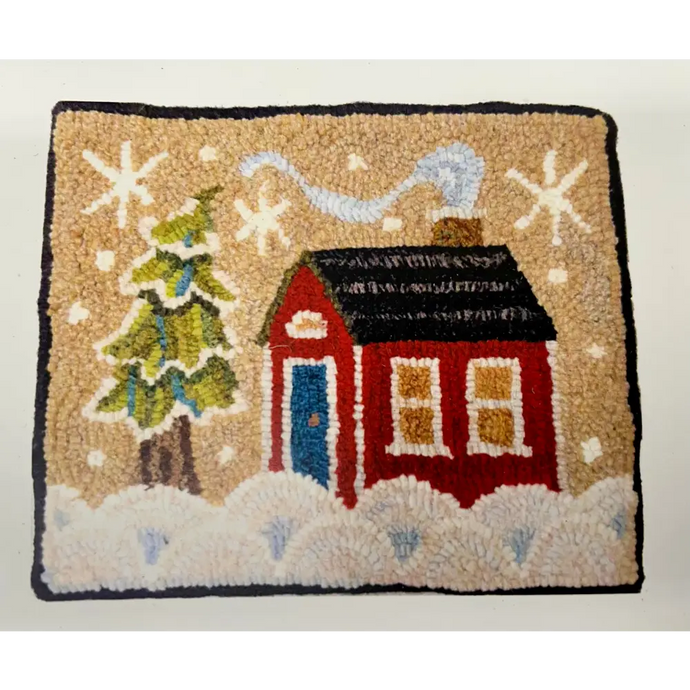 Rug Hooking: January ’Cozy at Home’