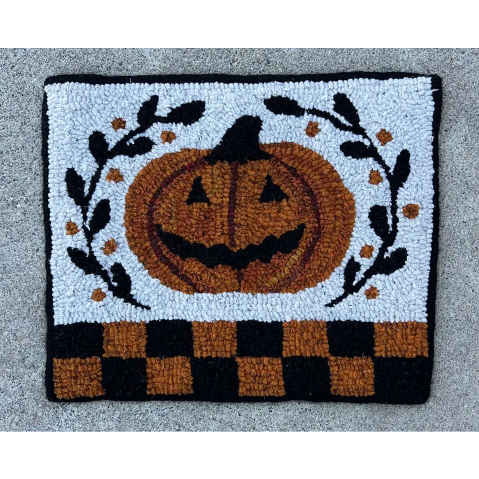 Rug Hooking: October - Retro Jack
