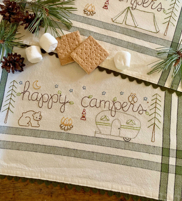 Bareroots Towel-Happy Camper