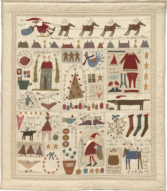 Santa Turkey and Me Pattern - Pattern - Default