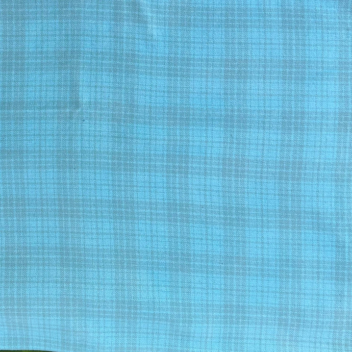 Sky Check Hand Dyed Wool - 1/8 Yard - Default