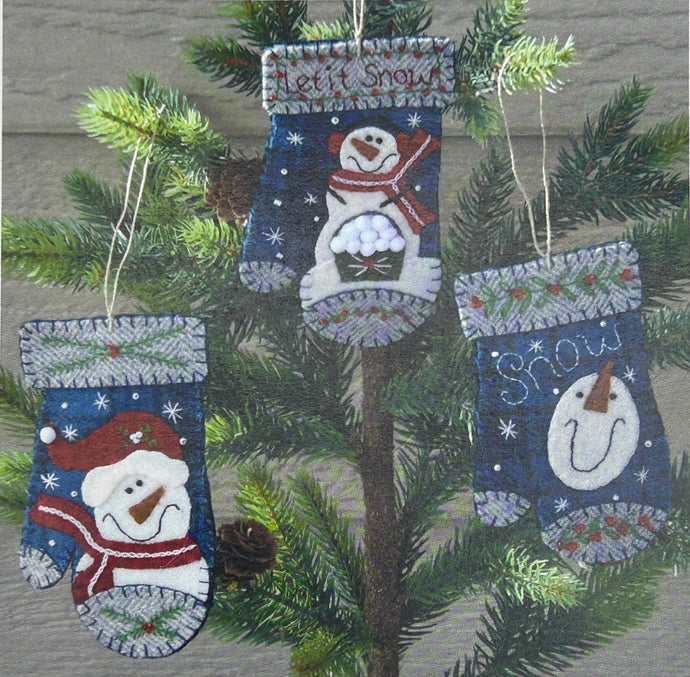 Snow Mittens-Cotton and Thread - Default