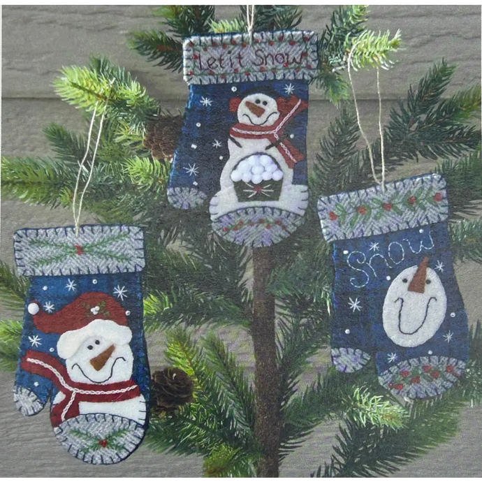 Snow Mittens-Cotton and Thread - Default