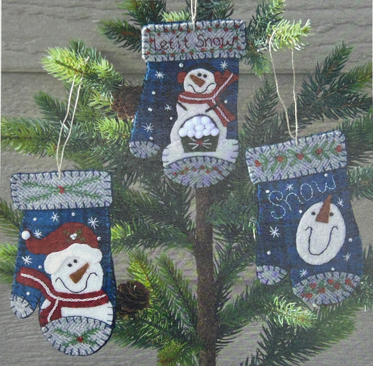 Snow Mittens-Cotton and Thread - Default