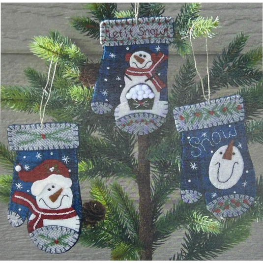Snow Mittens-Cotton and Thread - Default