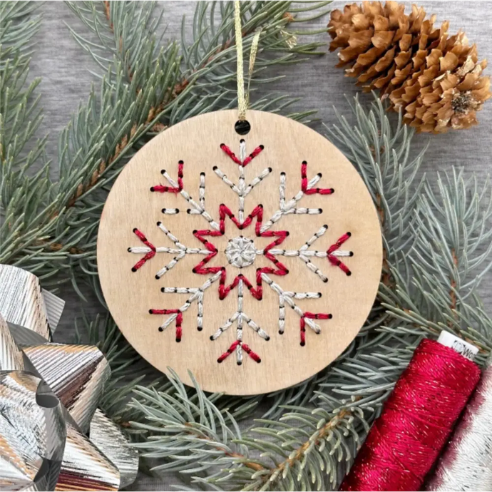 Snowflake 1 -Red Board