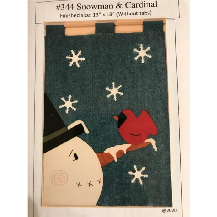 Snowman & Cardinal - Pattern - Default