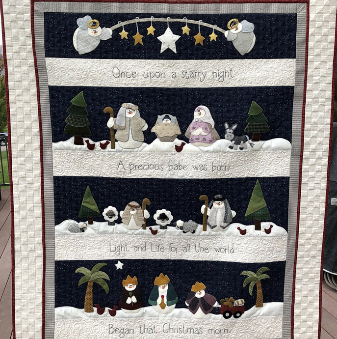 Snowman Nativity - Default