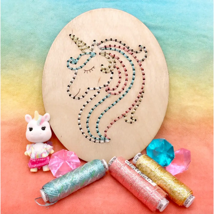 Sparkle Unicorn Wooden Board - Default