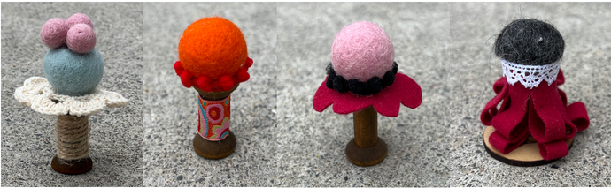 Spring Spool Pincushions
