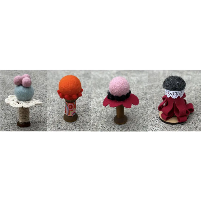 Spring Spool Pincushions