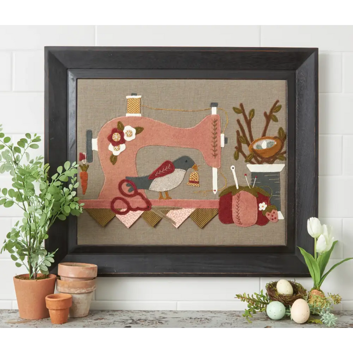 Spring Vintage Sewing Machine