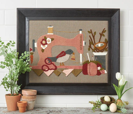 Spring Vintage Sewing Machine