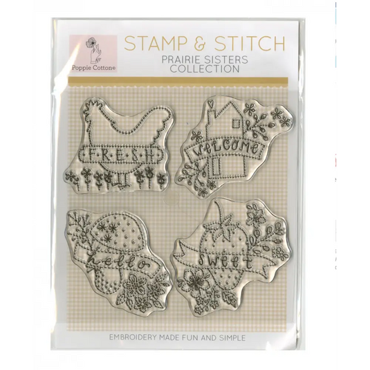 Stamp and Stitch Prairie Sisters Collection - Default