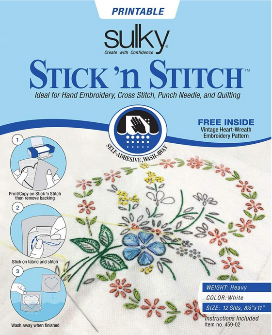 Stick’n Stitch