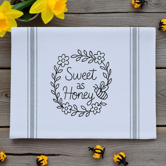Sweet as Honey Preprinted Towel