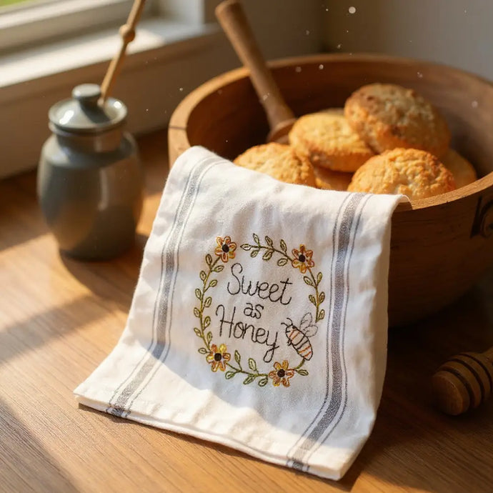 Sweet as Honey Tea Towel