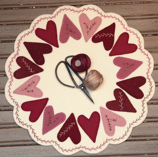 Sweet Heart Mat Pattern