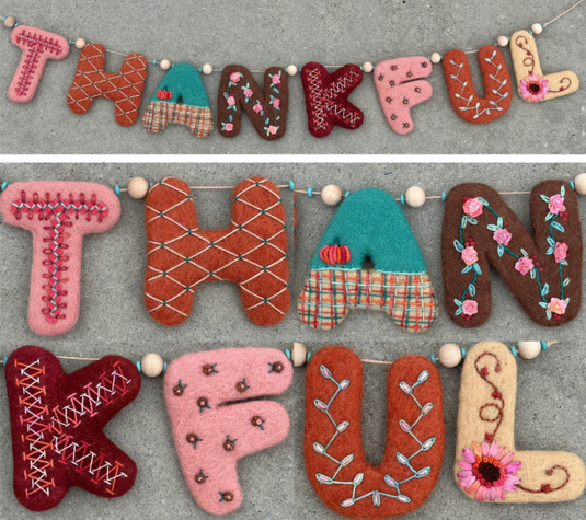 Thankful 3D Banner Kit - Kit and Pattern - Default
