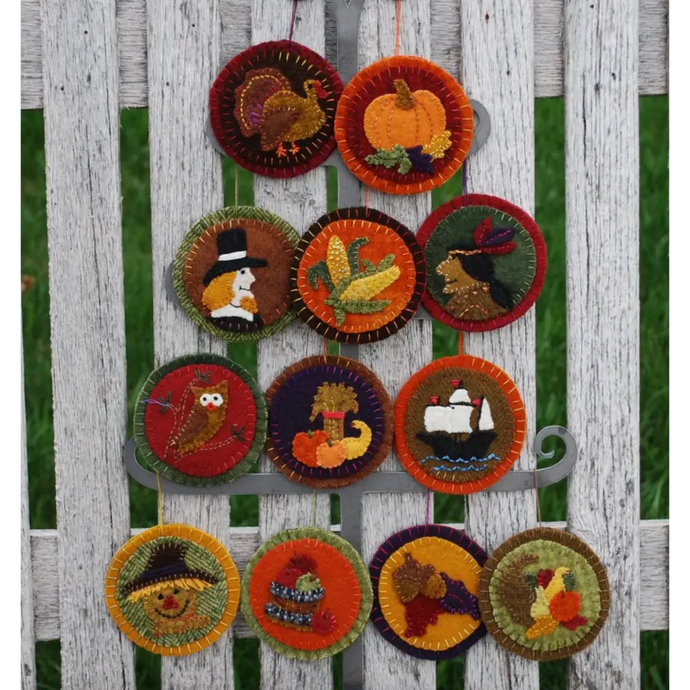 Thanksgiving Ornaments - Kit and Pattern - Default